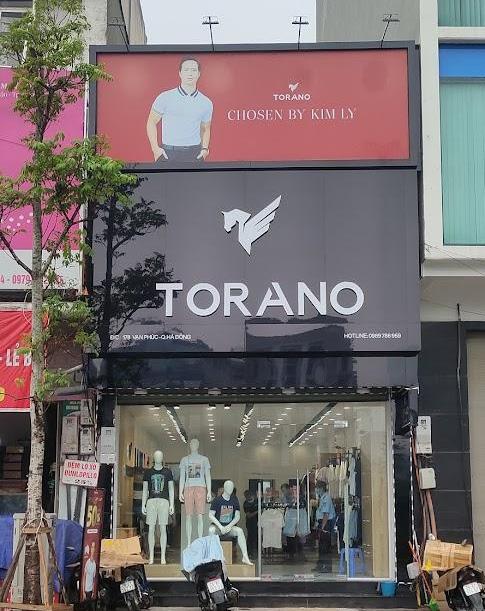 Bảng hiệu cửa hàng Torano 